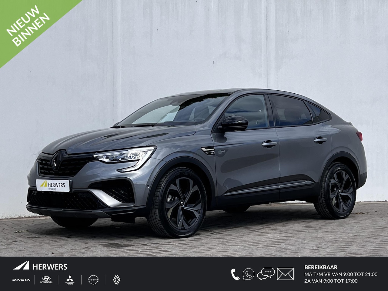 Renault Arkana - 1.6 E-Tech hybrid 145 E-Tech engineered Automaat / Dealer onderhouden / Leder Alcantara / - AutoWereld.nl