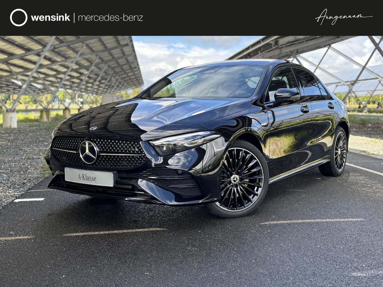 Mercedes-Benz A-klasse - 250 e Business Solution AMG | Night | Panoramadak | Stoelverwarming | Sfeerverlichting | 3 - AutoWereld.nl