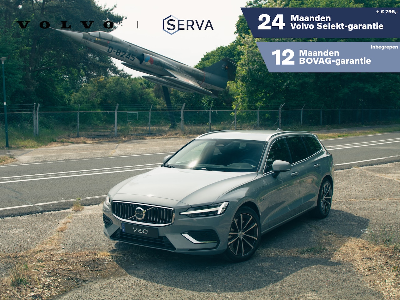 Volvo V60 - T6 Aut. Plug-in hybrid AWD Essential Bright | Parkeercamera - AutoWereld.nl