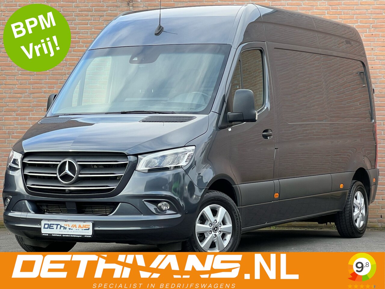 Mercedes-Benz Sprinter - 214CDI 143PK 9G-Tronic L2H2 / Distronic / M-Bux / LED - AutoWereld.nl