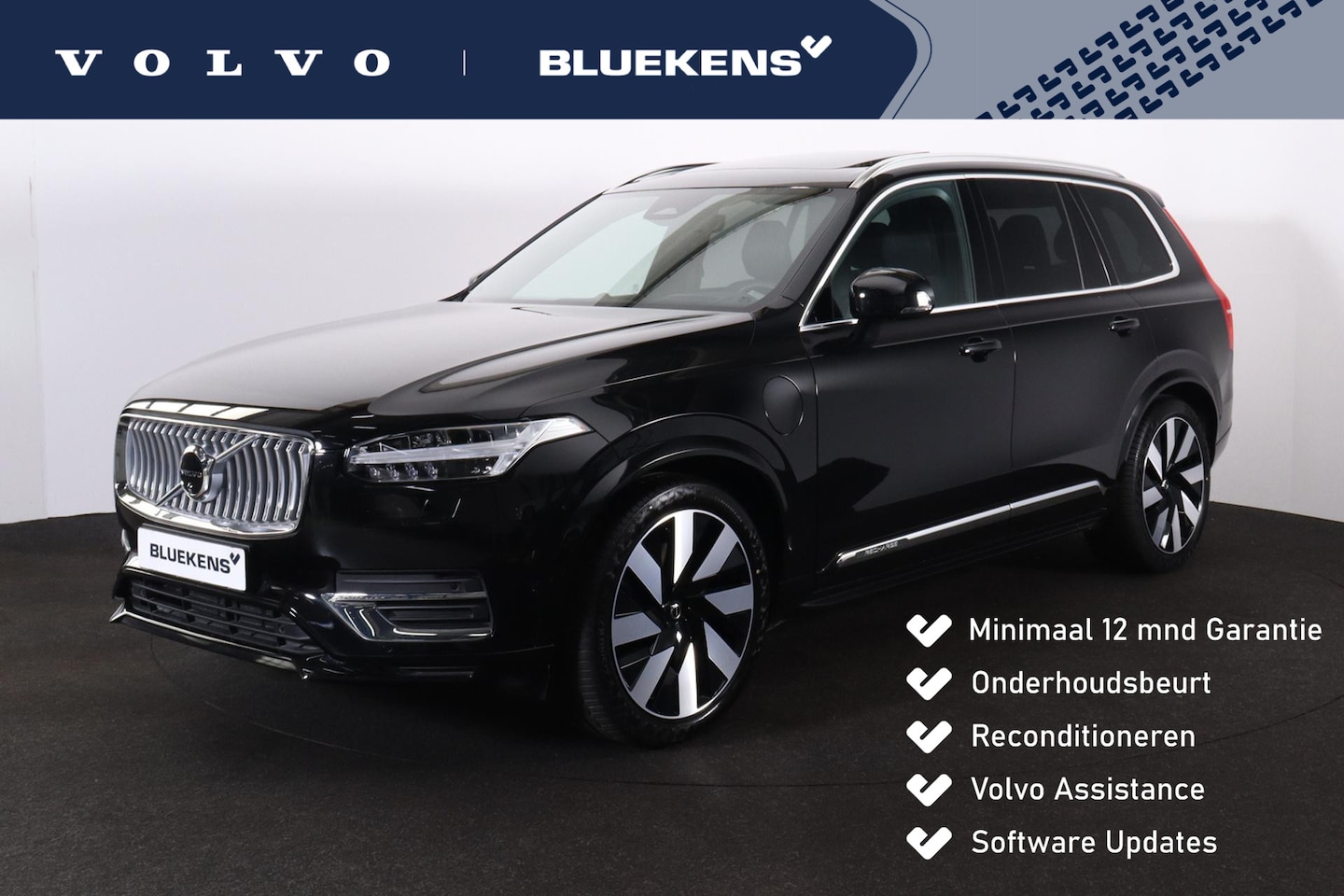 Volvo XC90 - T8 Recharge AWD Ultimate Bright - LONG RANGE - Luchtvering - Panorama/schuifdak - IntelliS - AutoWereld.nl