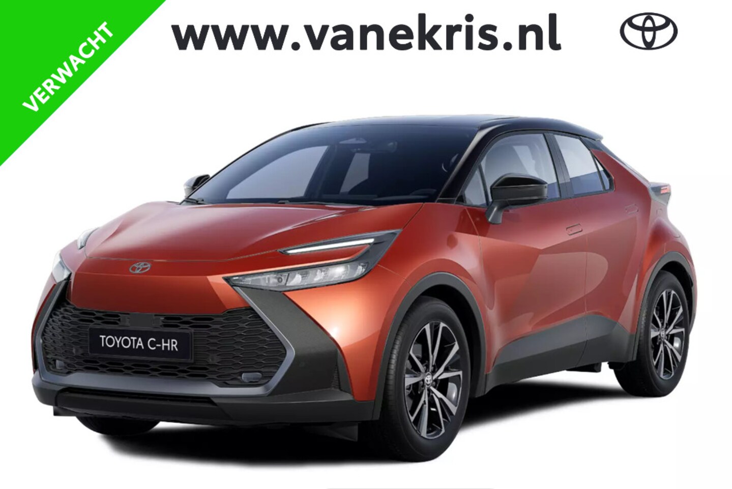 Toyota C-HR - 2.0 Plug-in Hybrid 220 Dynamic, Verwacht 09-2025, €2500,- Inruilpremie, BSM, Apple Carplay - AutoWereld.nl