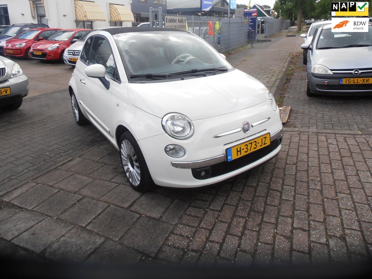 Fiat 500 - 0.9 TwinAir cabrio airco elek pak nap apk - AutoWereld.nl