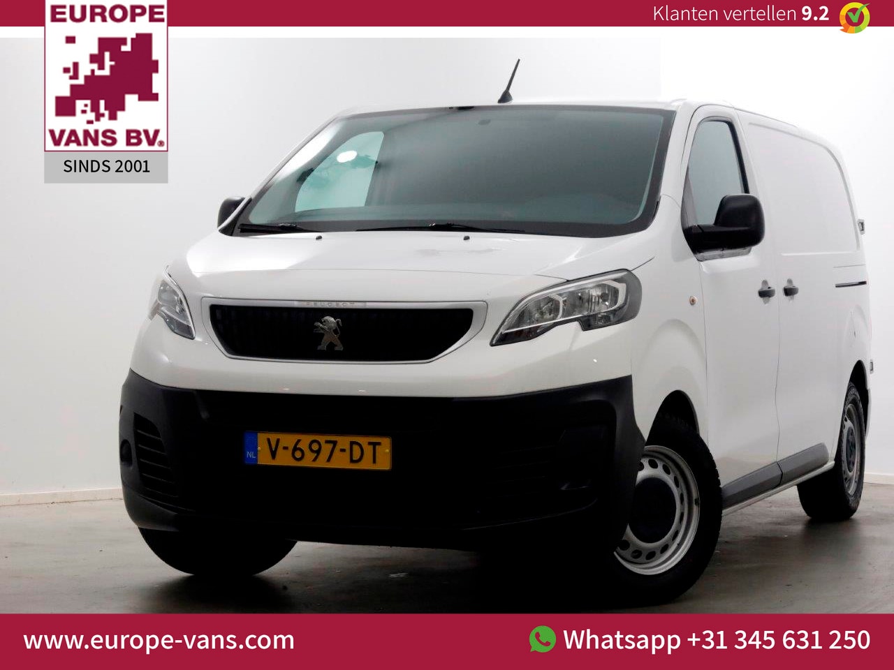 Peugeot Expert - 1.6 BlueHDI E6 Premium 2x Schuifdeur/Airco/PDC 02-2017 - AutoWereld.nl