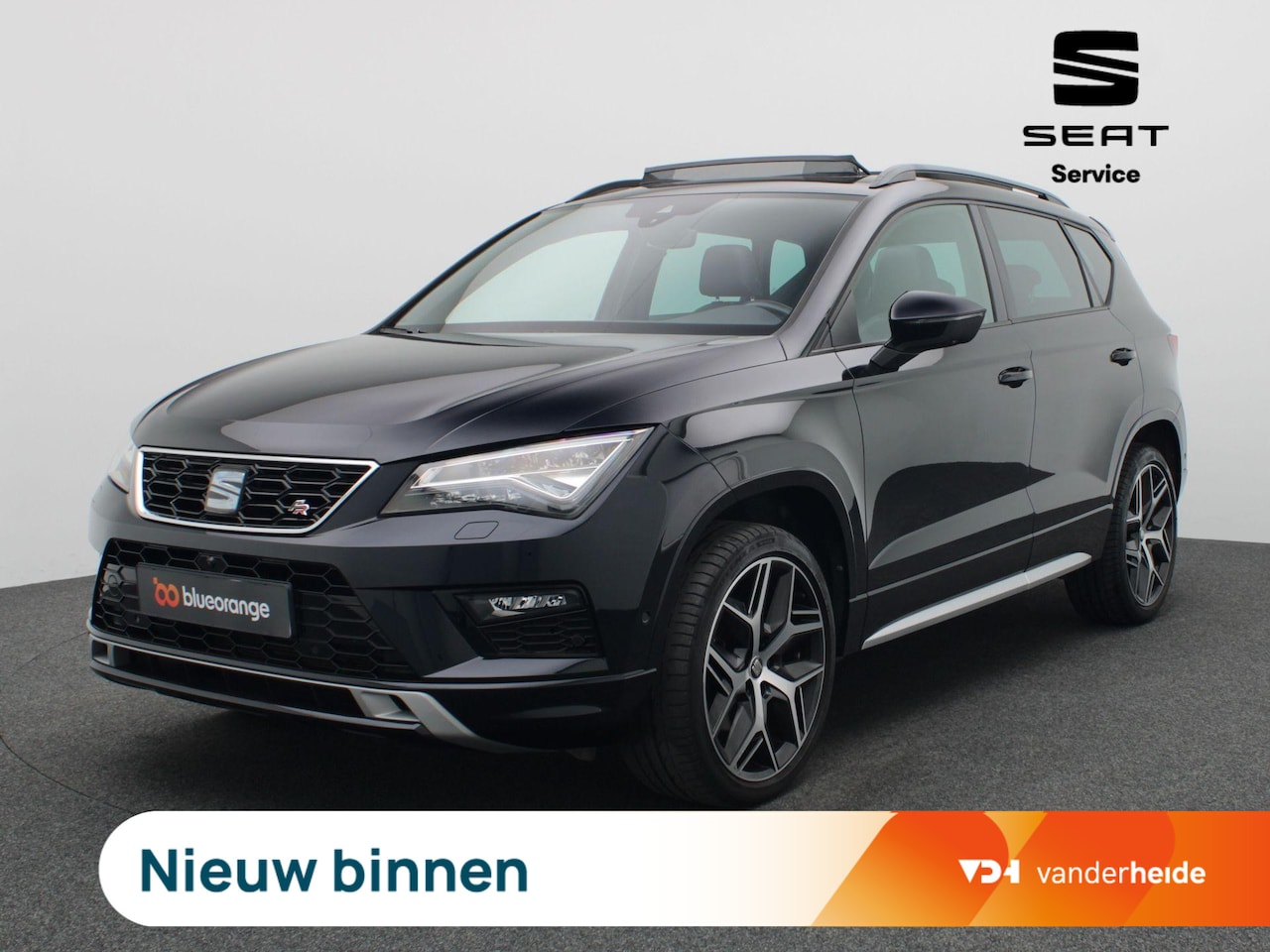Seat Ateca - 1.5 TSI FR Business Intense 150PK DSG Pano-Schuifdak, Volleder, Keyless, Adaptieve Cruise - AutoWereld.nl