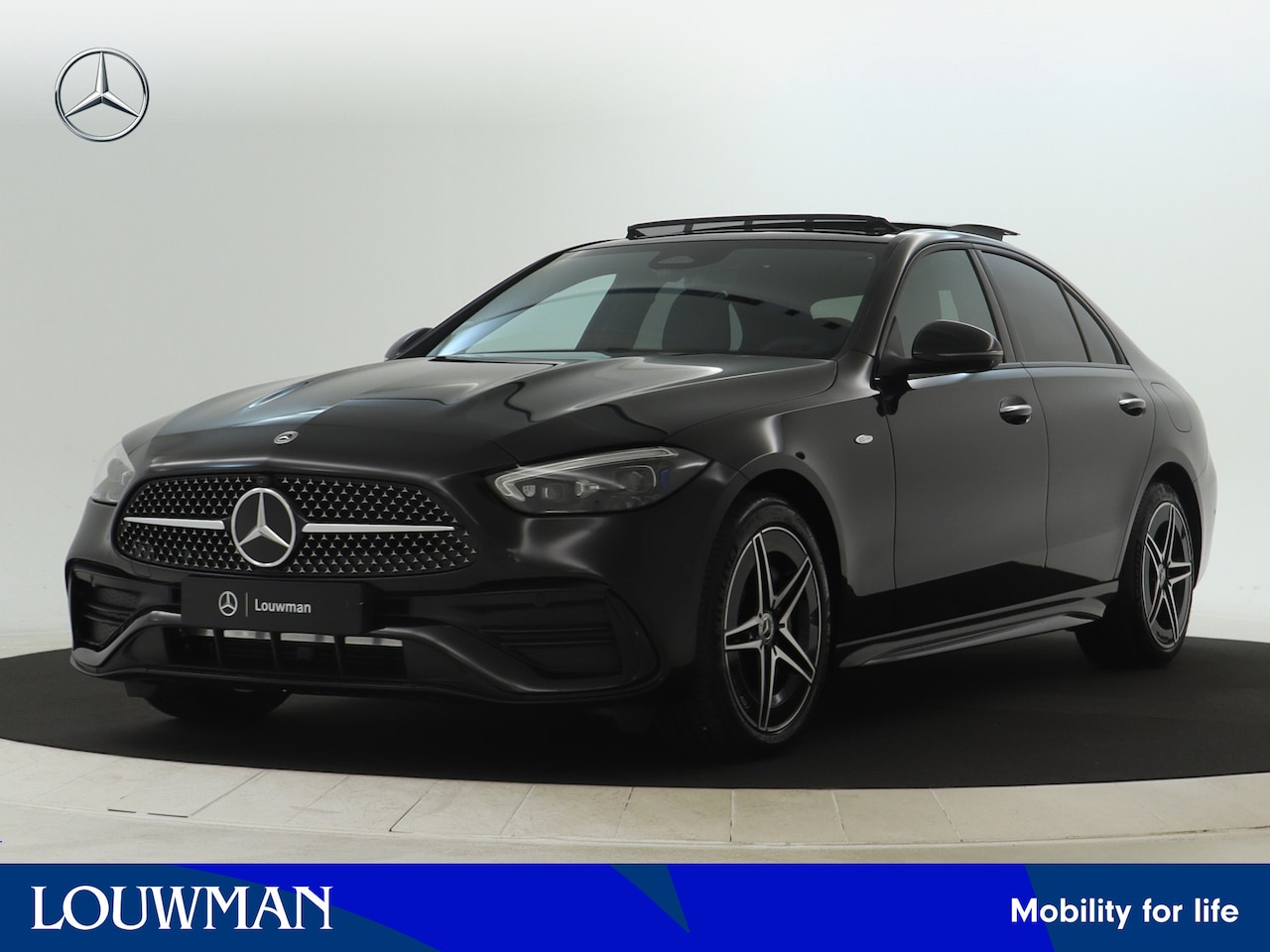 Mercedes-Benz C-klasse - 300 e Business Solution AMG | Trekhaak | Nightpakket | AMG Line Premium Plus | Parkeerpakk - AutoWereld.nl