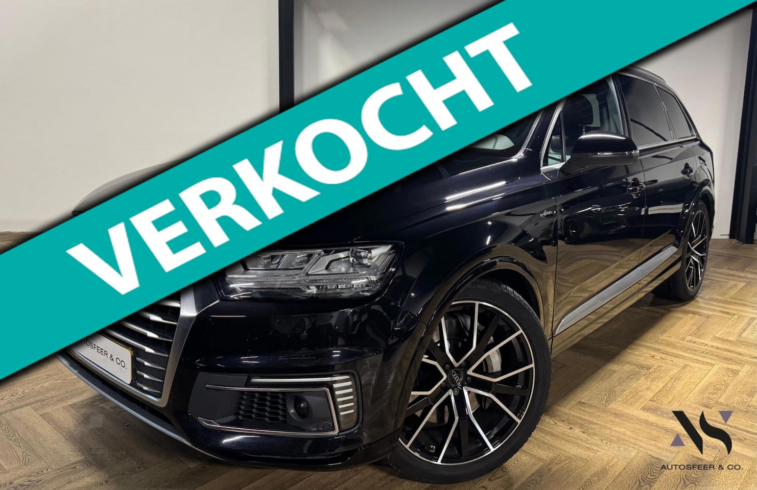 Audi Q7 - 3.0 TDI e-tron quattro Sport PANO KEYLESS' - AutoWereld.nl
