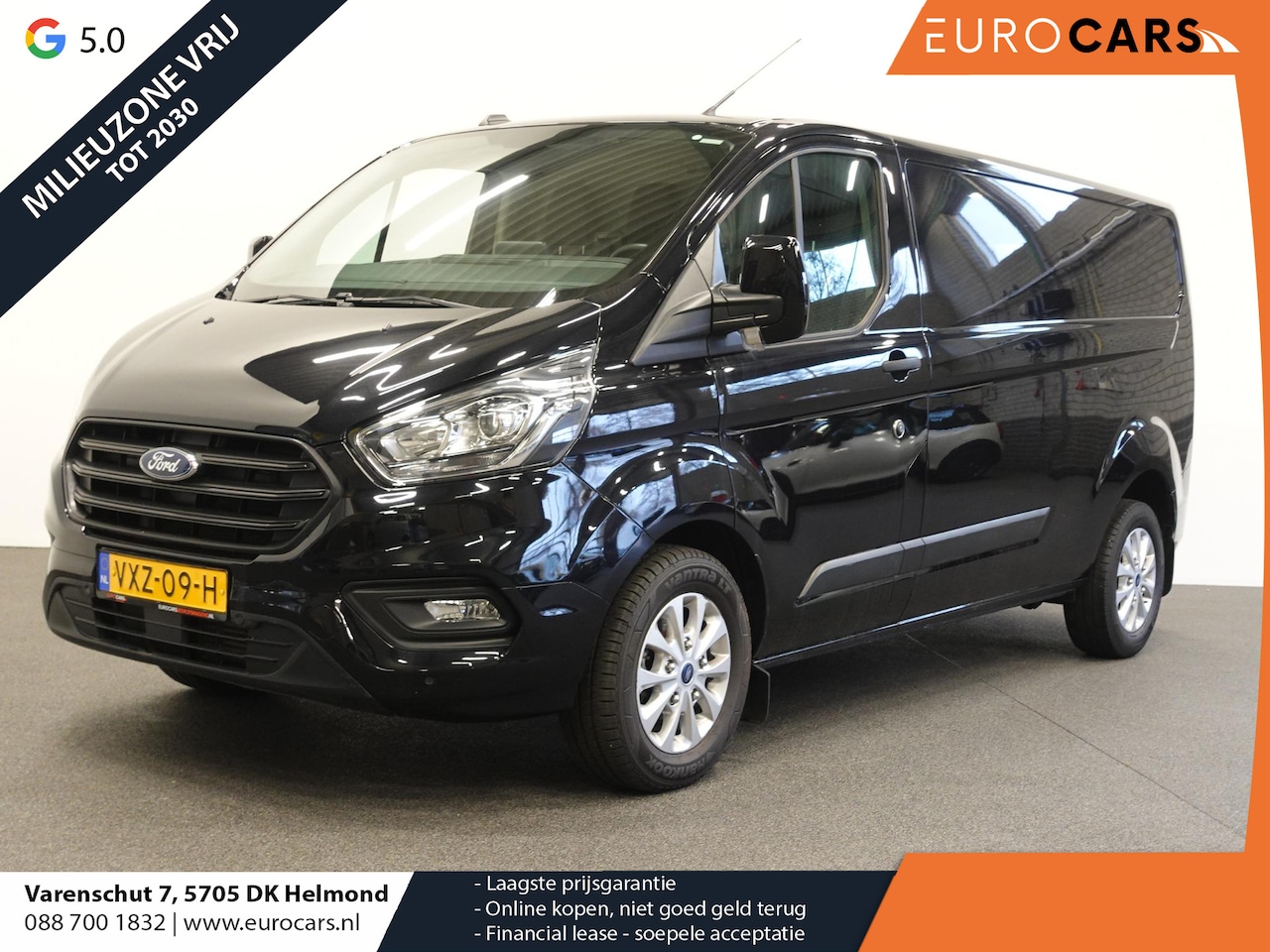 Ford Transit Custom - 300 2.0 TDCI L2H1 Trend Automaat Airco Navigatie Cruisecontrol Camera Parkeersensoren - AutoWereld.nl