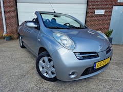 Nissan Micra C+C - 1.6 Tekna In zeer nette staat  verkerende Nissan Micra  C+C cabrio,  Bjr 2008,  64953 km, nieuwe apk