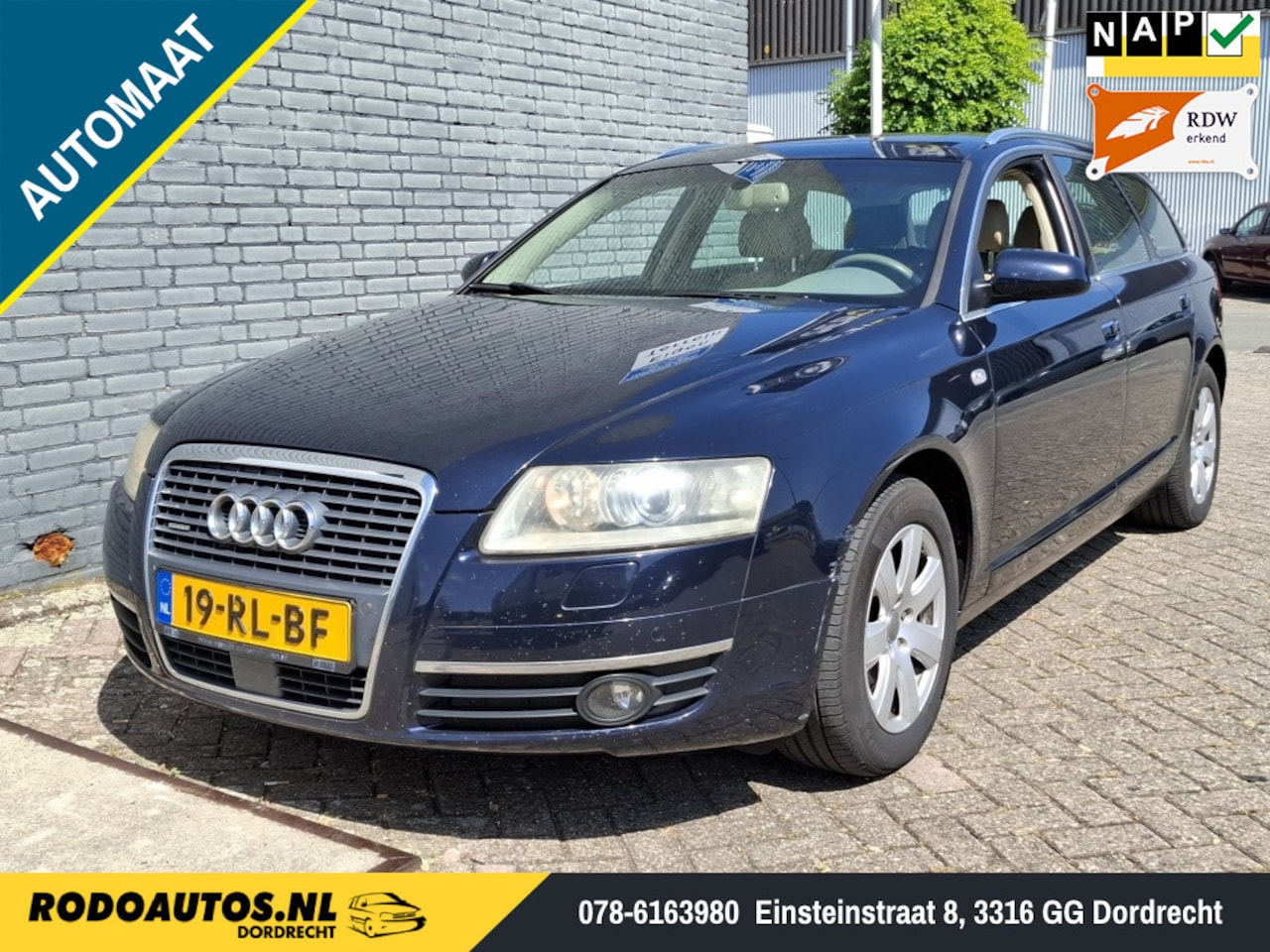 Audi A6 Avant - 3.2 FSi Quattro 256 pk Navi/Leer/Airco/Cruise - AutoWereld.nl