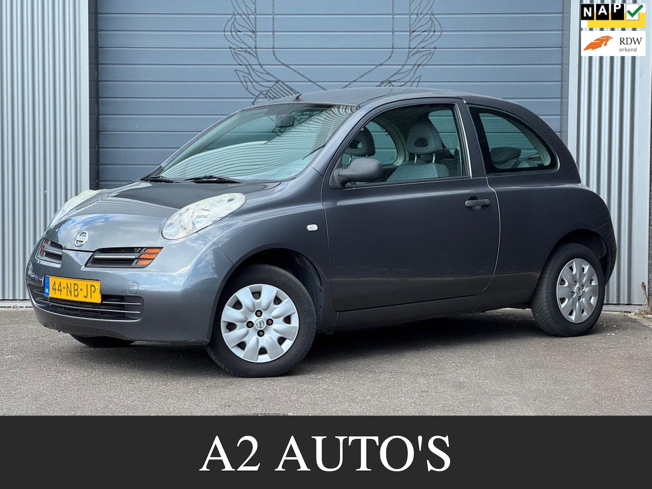 Nissan Micra - 1.2 Visia Automaat|Airco|Nap - AutoWereld.nl