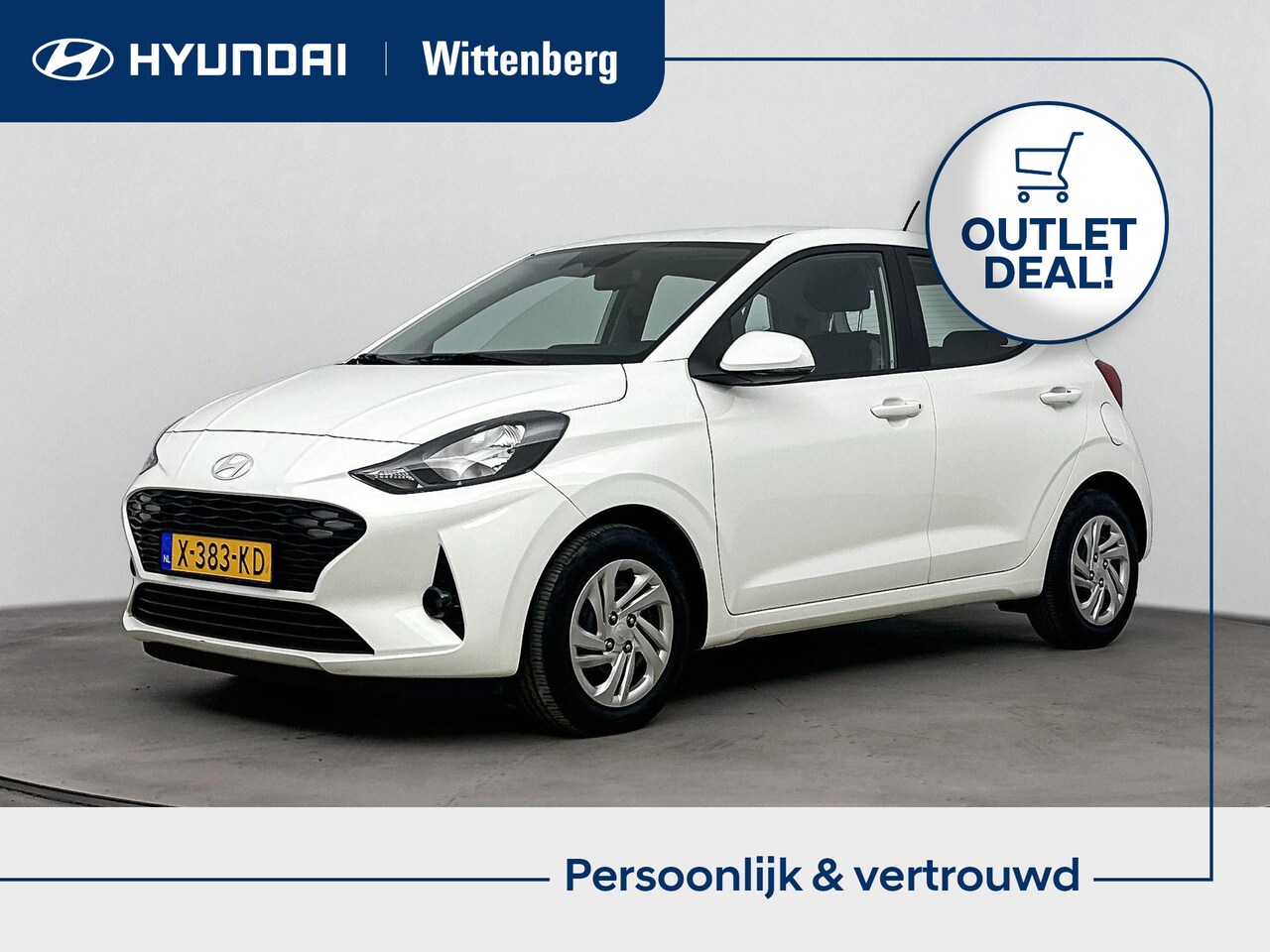 Hyundai i10 - 1.0 COMFORT | NAVI via APPLE CAR PLAY & ANDROID AUTO | CRUISE | AIRCO | FABRIEKSGARANTIE G - AutoWereld.nl