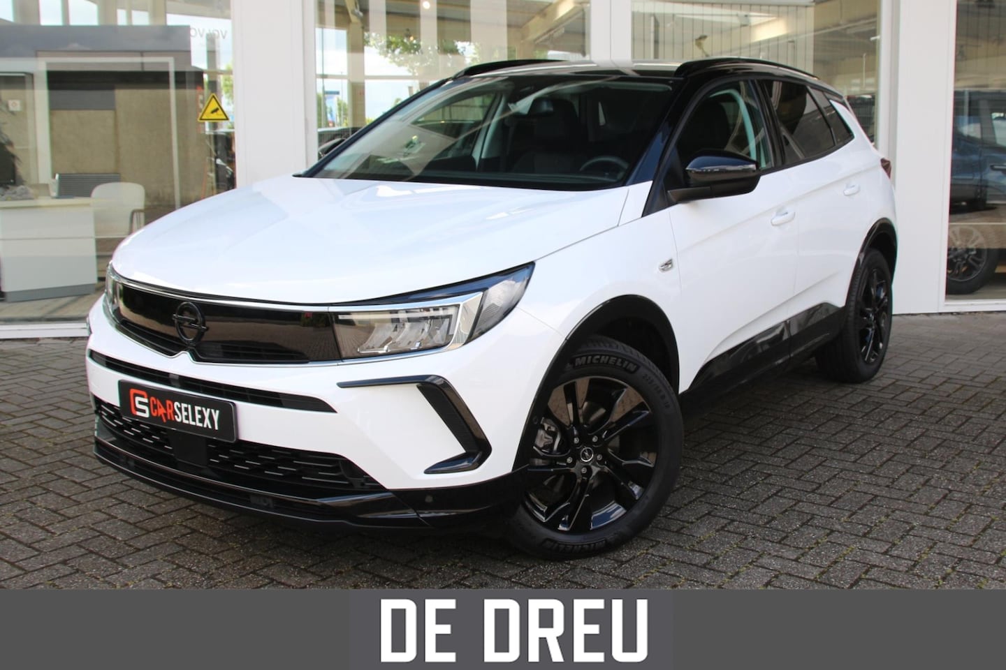 Opel Grandland - 1.2 Turbo LEVEL 4 GS Line AUTOMAAT | SIDE ASSIST | STOELVERW | HALF LEDER | - AutoWereld.nl