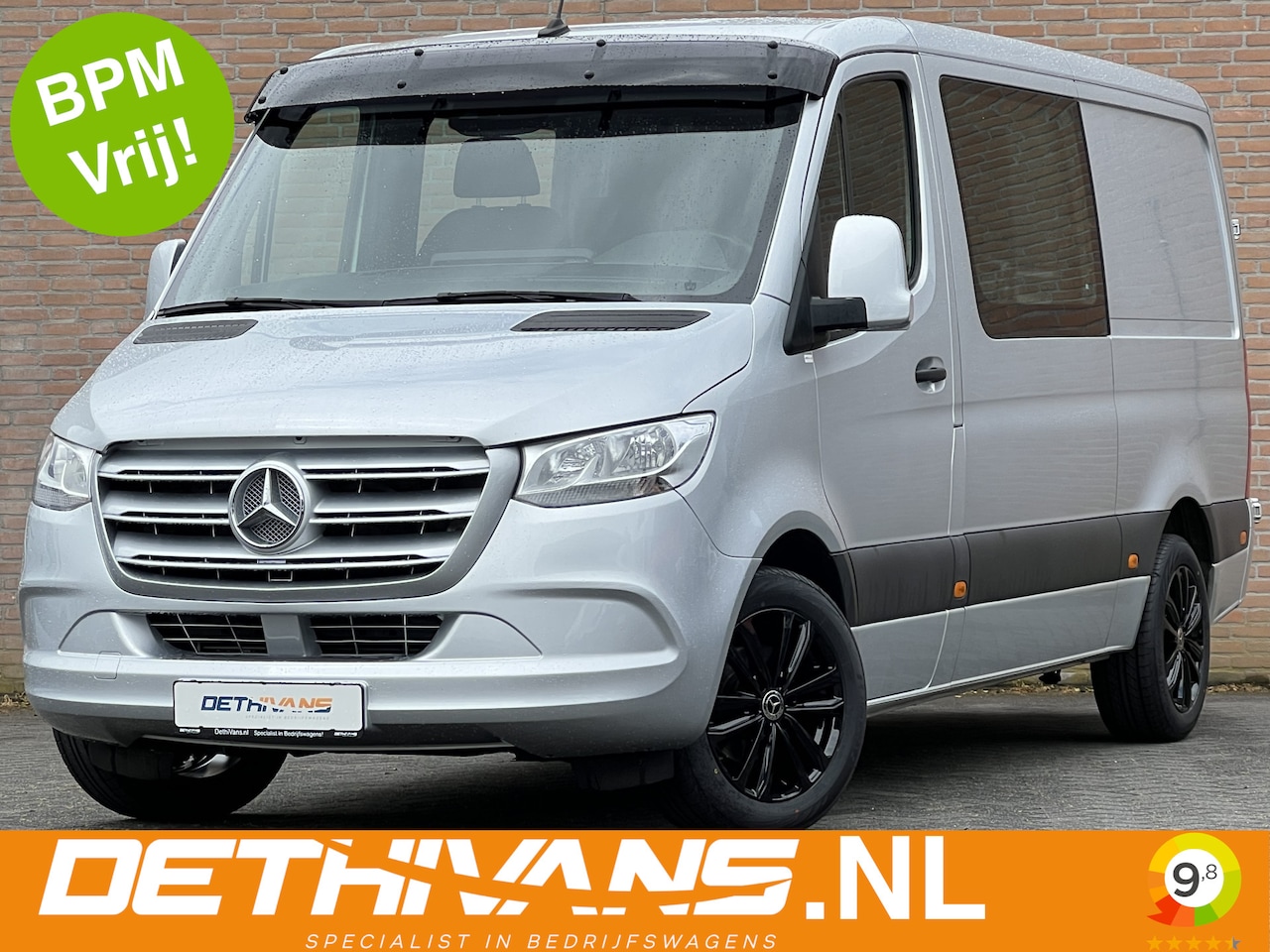 Mercedes-Benz Sprinter - 316CDI 164PK Lang Dubbelcabine / M-Bux / Cruisecontrol - AutoWereld.nl