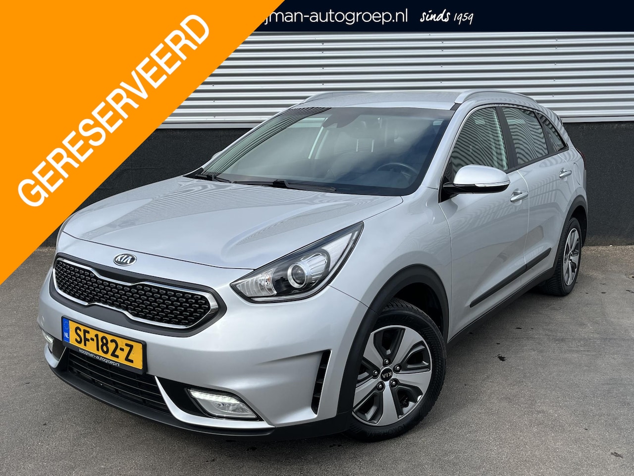Kia Niro - 1.6 GDi Hybrid DynamicLine Volledig dealeronderhouden, Navigatie, Achteruitrijcamera, Clim - AutoWereld.nl