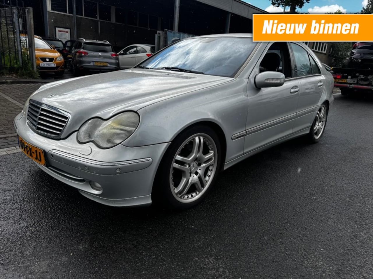 Mercedes-Benz C-klasse - 240 Elegance LEER DAK MOTOR NOT GOOD - AutoWereld.nl