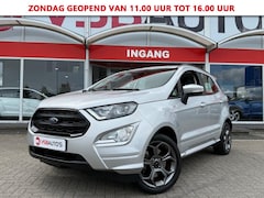 Ford EcoSport - 1.0 ECOBOOST 125PK ST-LINE HALF-LEER NAVI TREKHAAK AIRCO LMV PDC