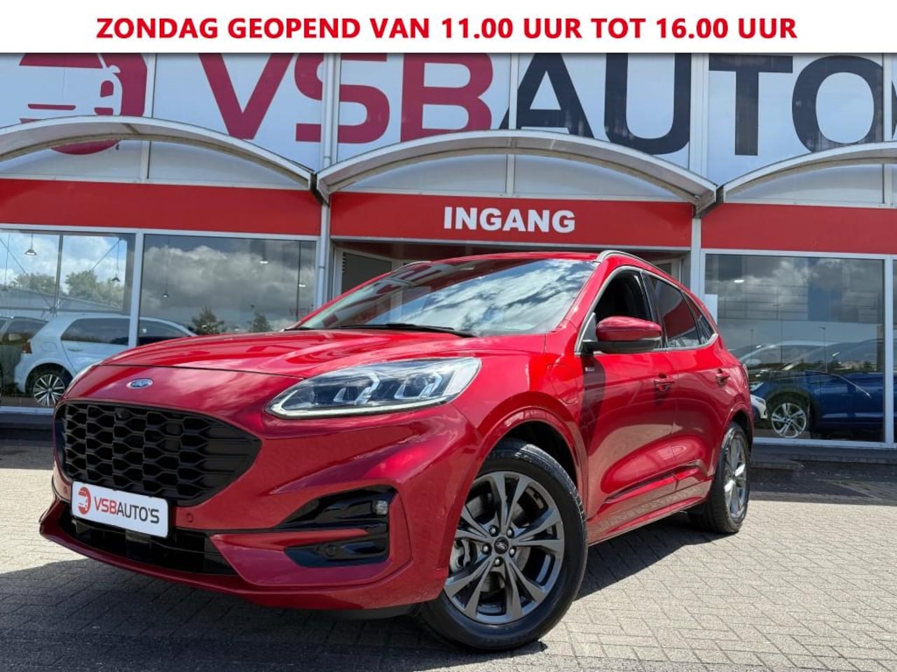 Ford Kuga - 2.5 PHEV AUT. ST-LINE LED NAVI CAMERA AIRCO LMV - AutoWereld.nl
