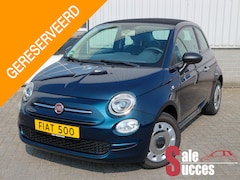 Fiat 500 - 1.2 Popstar Petrol blauw