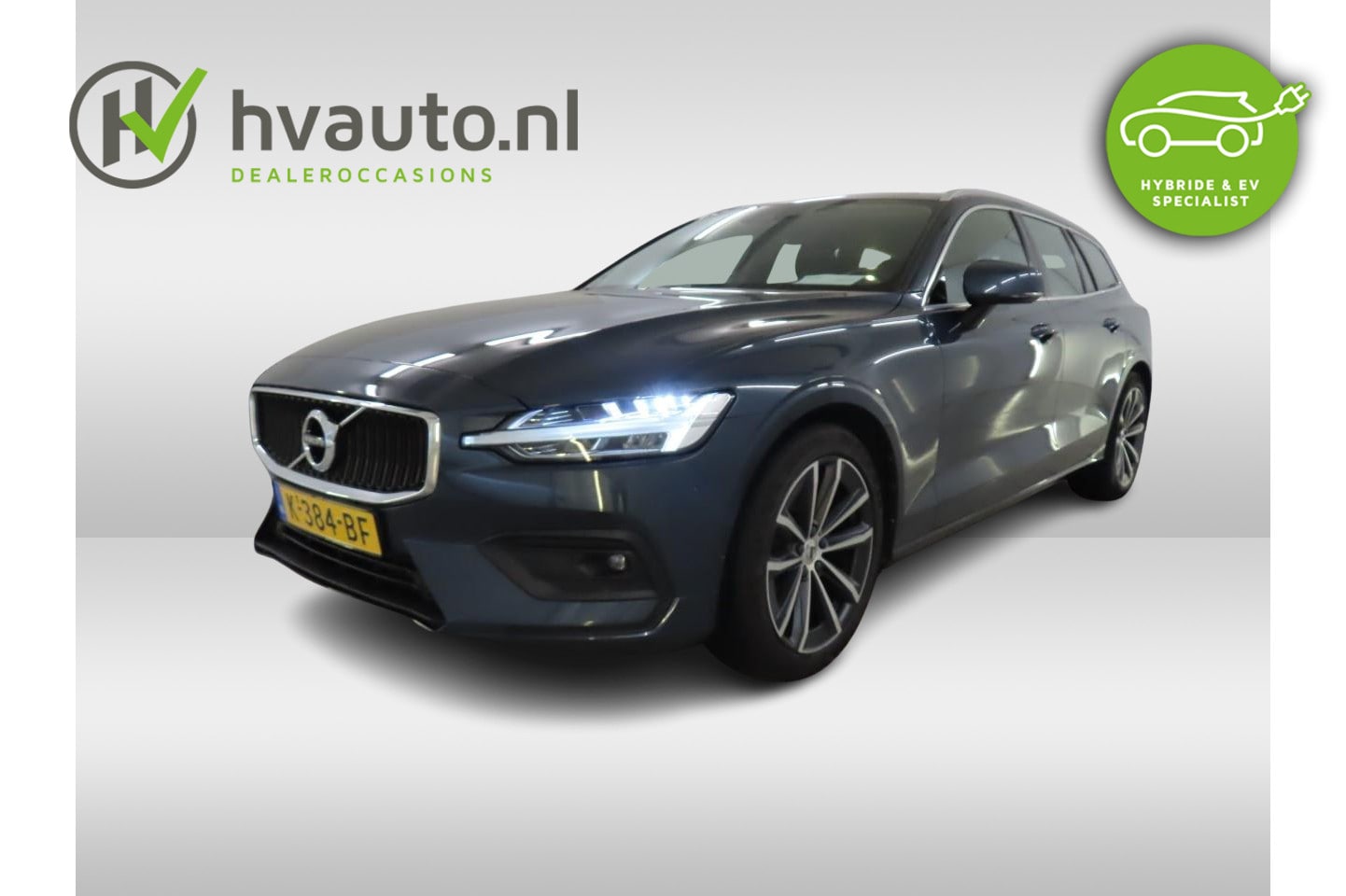 Volvo V60 - 2.0 B4 198PK BUSINESS PRO AUT8 | Navi | Park Assist | Trekhaak - AutoWereld.nl