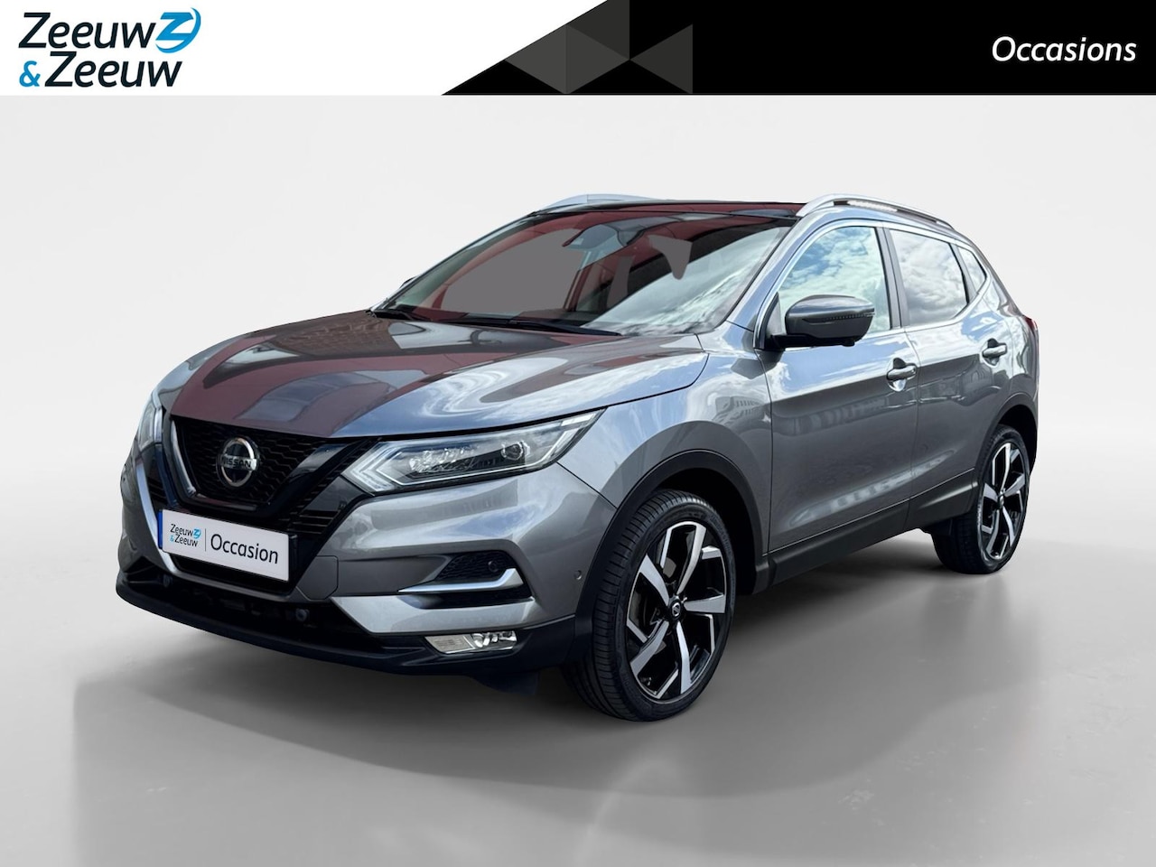 Nissan Qashqai - 1.3 DIG-T Tekna |Navigatie | Panoramisch dak| 360 graden camera| Stoel en voorruitverwarmi - AutoWereld.nl