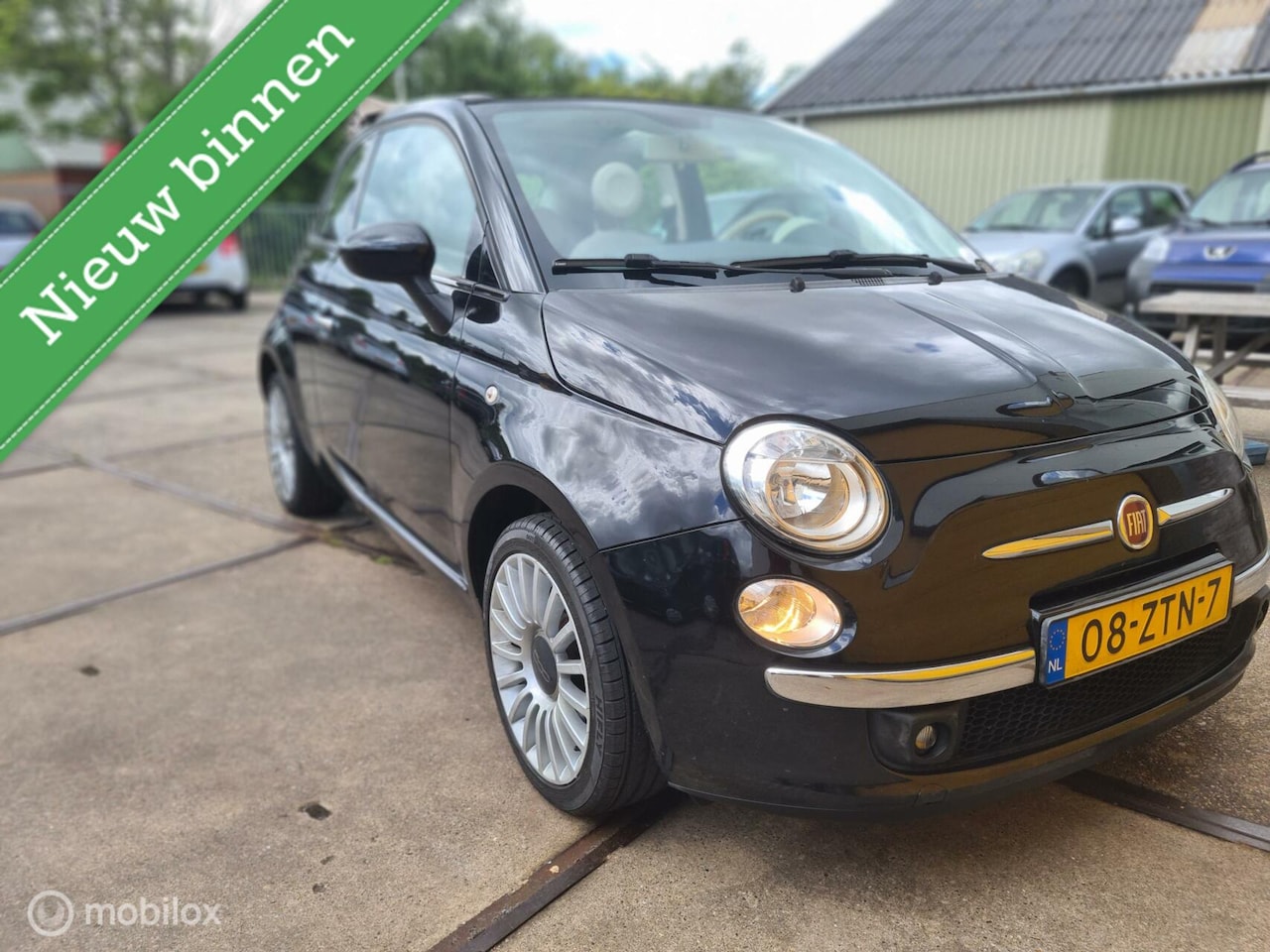 Fiat 500 - 0.9 TwinAir Lounge Cabrio ,bj 2012 €4750 - AutoWereld.nl