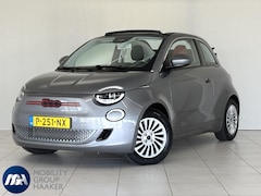 Fiat 500 C - Elektrisch Cabrio RED Edition | Apple-Android | Navigatie | Parkeersensoren | Climate Cont