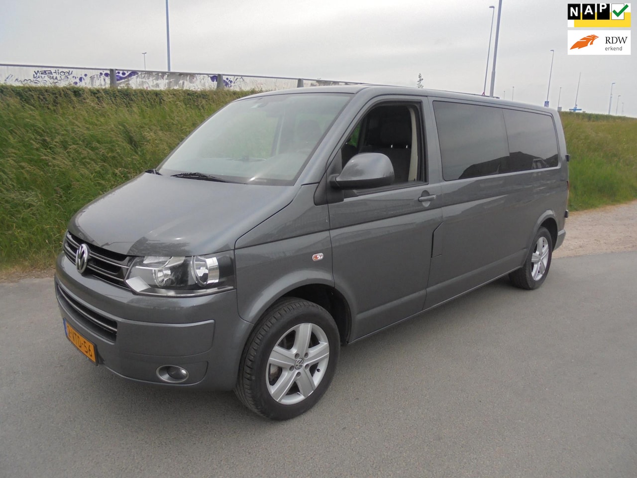 Volkswagen Transporter - Volkswagen transporter 2.0 tdi Dubbel Cabine airco lmv 223.000km - AutoWereld.nl