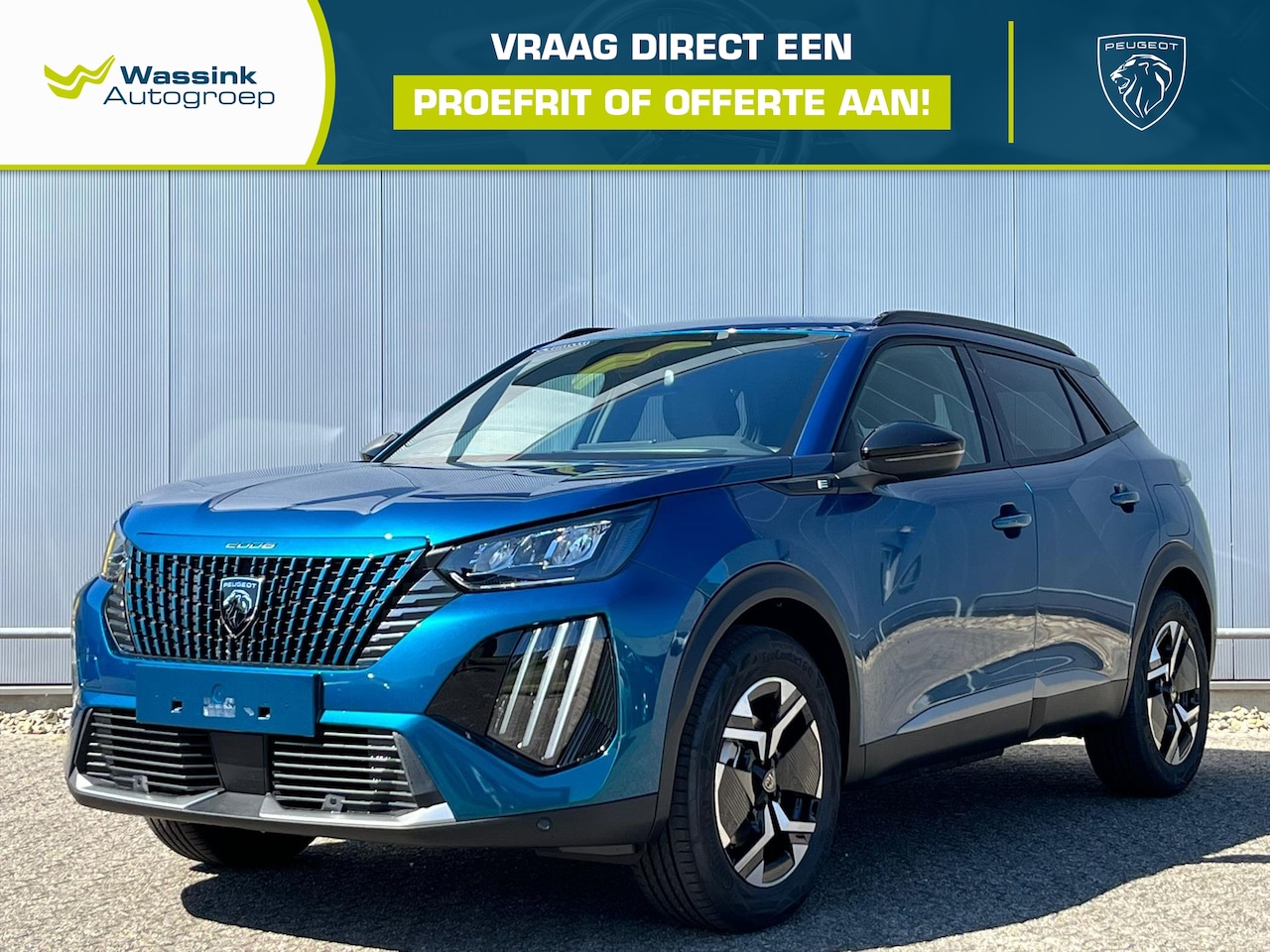 Peugeot e-2008 - EV 54kWh 156pk Allure Avantage | Navigatie | Keyless Entry | Nieuw uit voorraad - AutoWereld.nl