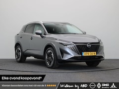 Nissan Qashqai - 158pk MHEV Xtronic N-Connecta | Panoramadak | Stoel, Stuur en voorruitverwarming | Rondomz