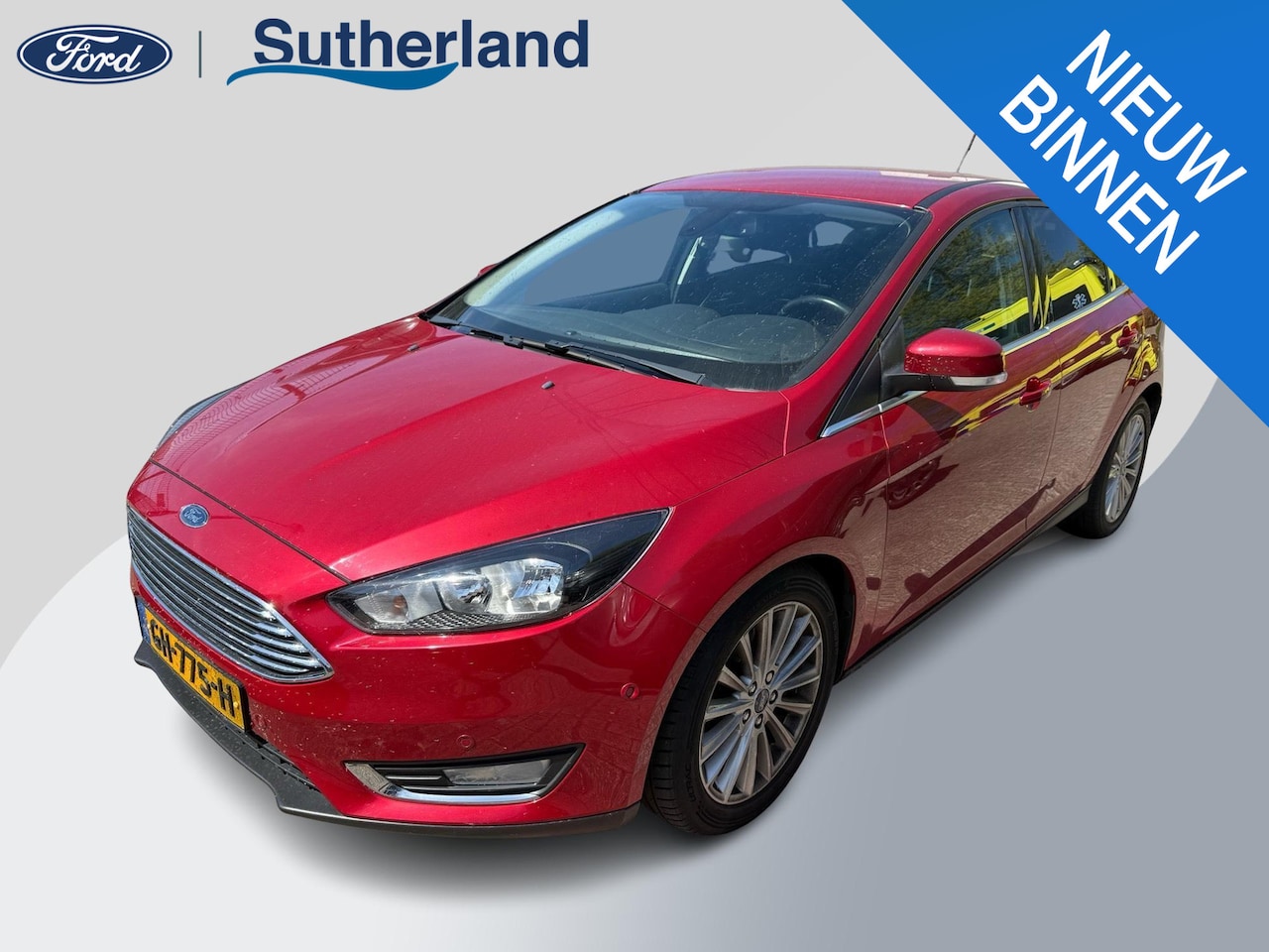 Ford Focus - 1.5 Ecoboost Titanium 150pk Automaat | Trekhaak | Navigatie | Voorruit verwarming | 17 inc - AutoWereld.nl