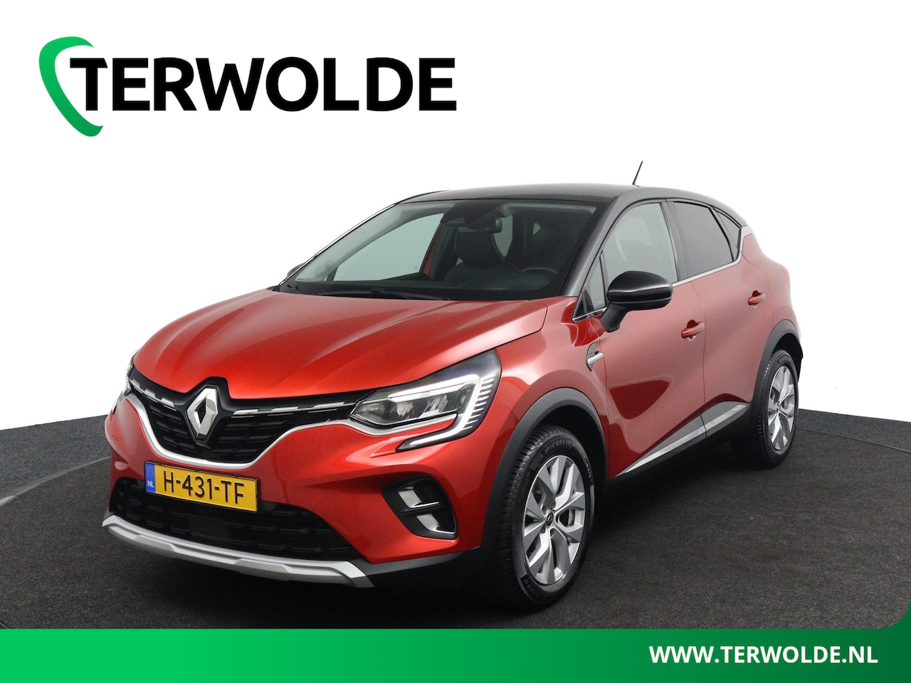Renault Captur - 1.0 TCe 100 Intens | Parkeersensoren Achter | Cruise Control | Climate Control | Multimedi - AutoWereld.nl