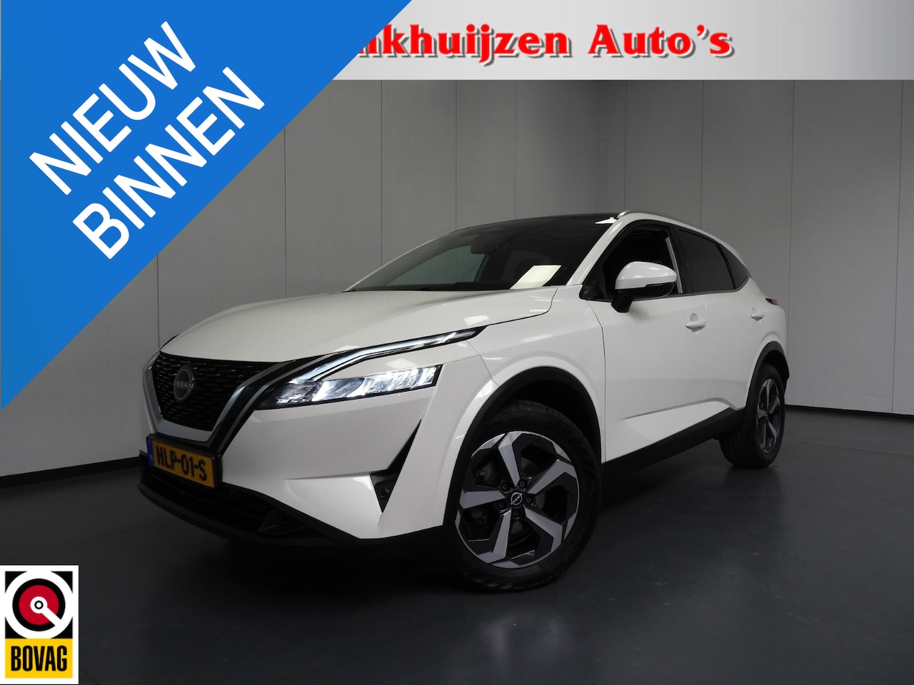 Nissan Qashqai - 1.3 MHEV N-Connecta NAVI/360CAM/PANODAK/LED/18"LMV! - AutoWereld.nl