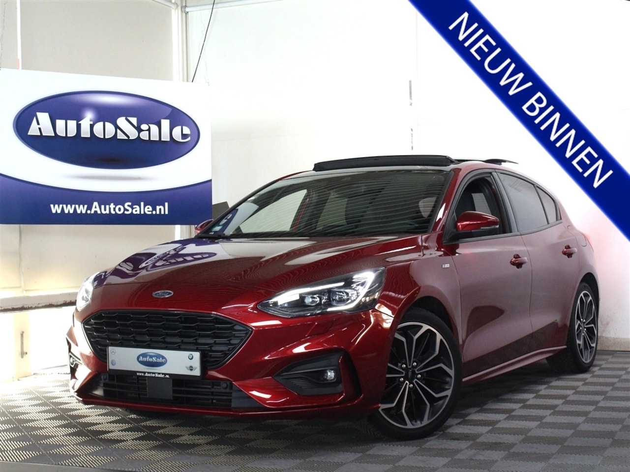 Ford Focus - 1.5 EcoBoost ST-Line AUT PANO B&O HUD CARPLAY ACC STOELVW '19 - AutoWereld.nl