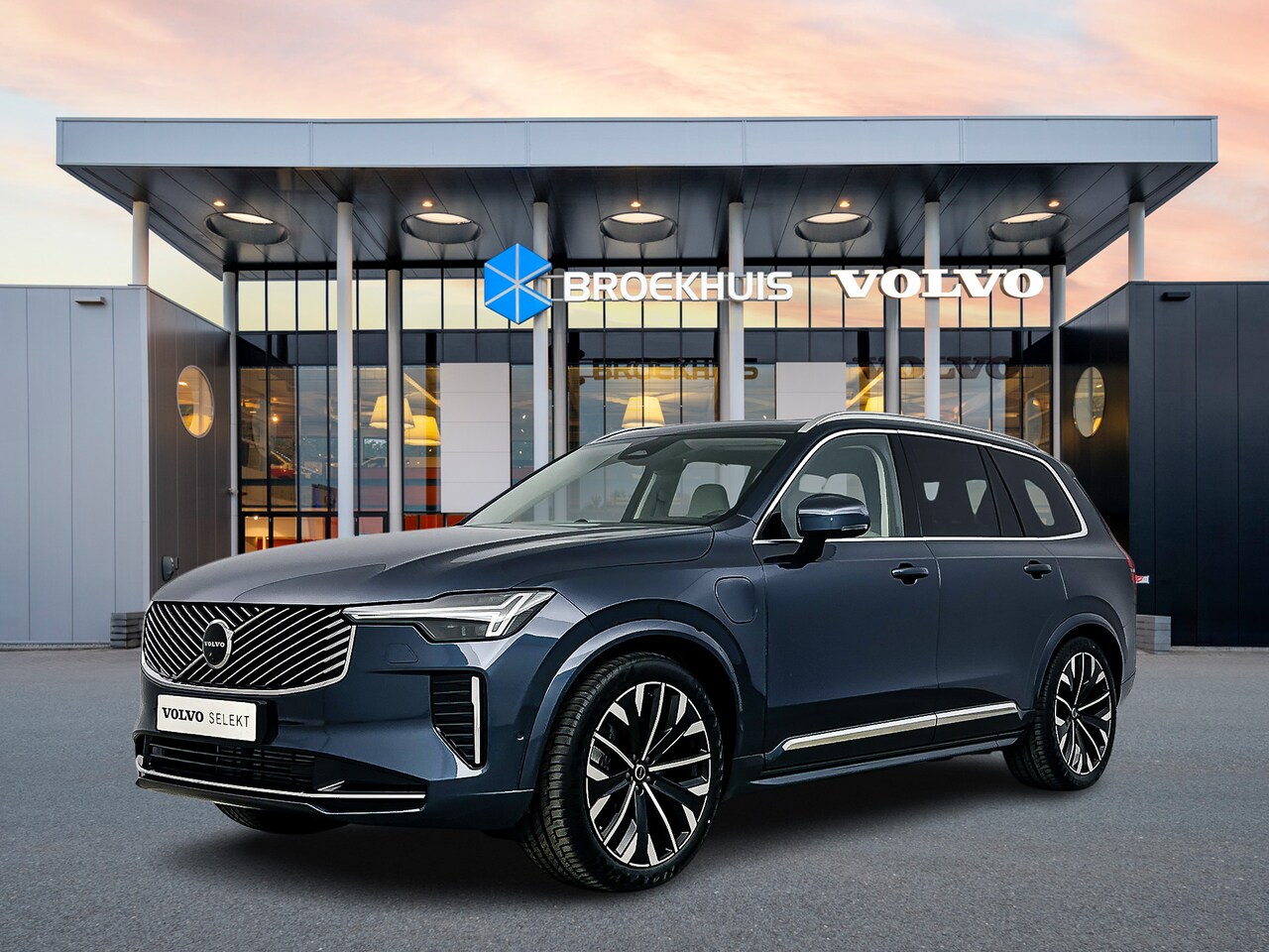 Volvo XC90 - T8 Recharge AWD Ultra Bright | Nieuw Model | 21" | Luchtvering | Bowers & Wilkins | Gevent - AutoWereld.nl