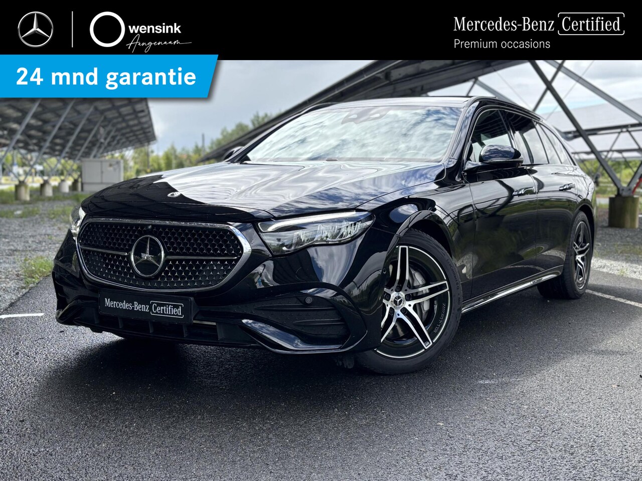 Mercedes-Benz E-klasse Estate - 300e AMG Line | Night | Panoramadak | Superscreen | Trekhaak | Burmester | Rij assistentie - AutoWereld.nl