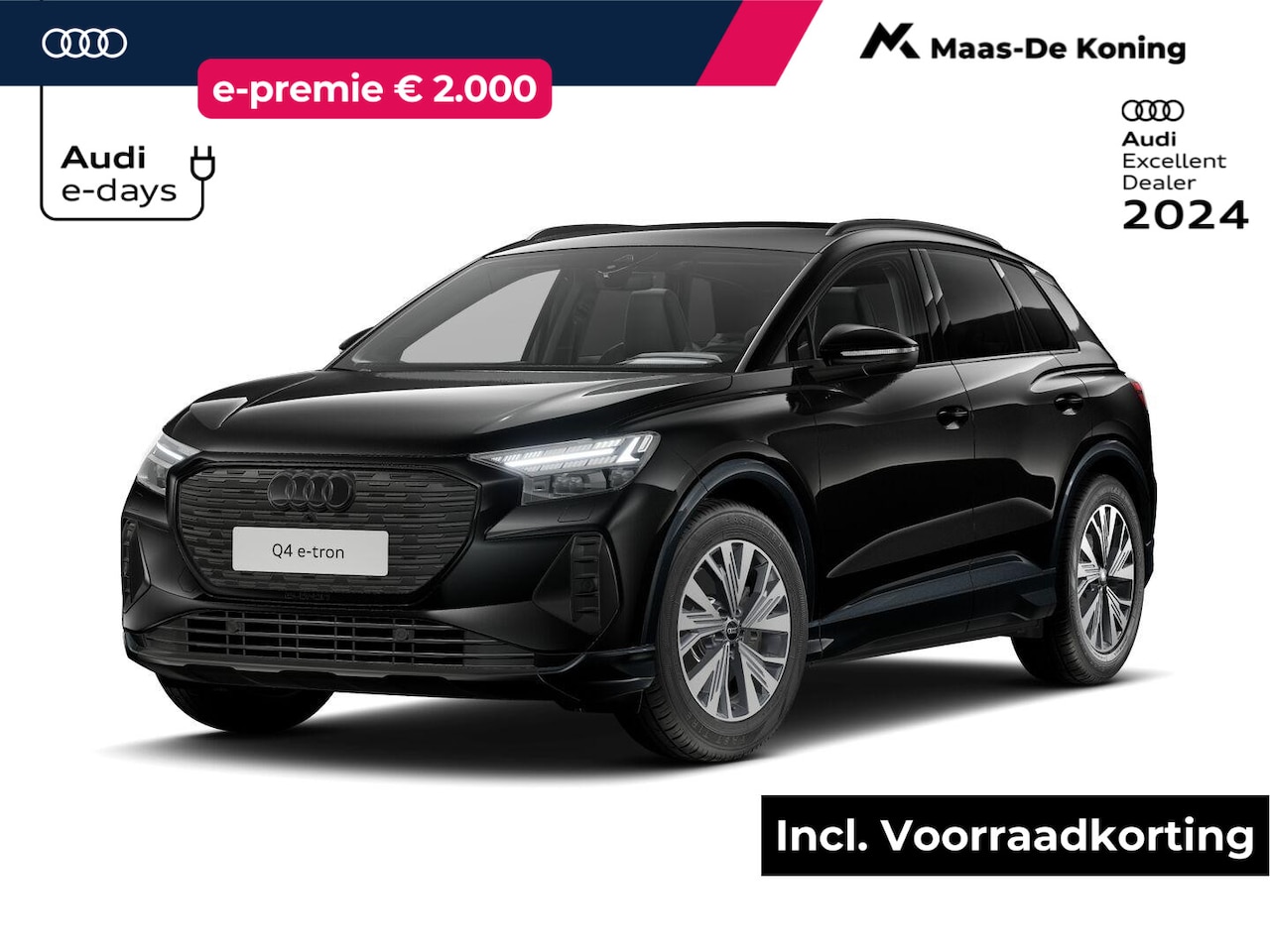 Audi Q4 e-tron - 45 quattro Advanced edition 286 PK · Assist. pakket plus · Comfortpakket · Optiekpakket zw - AutoWereld.nl