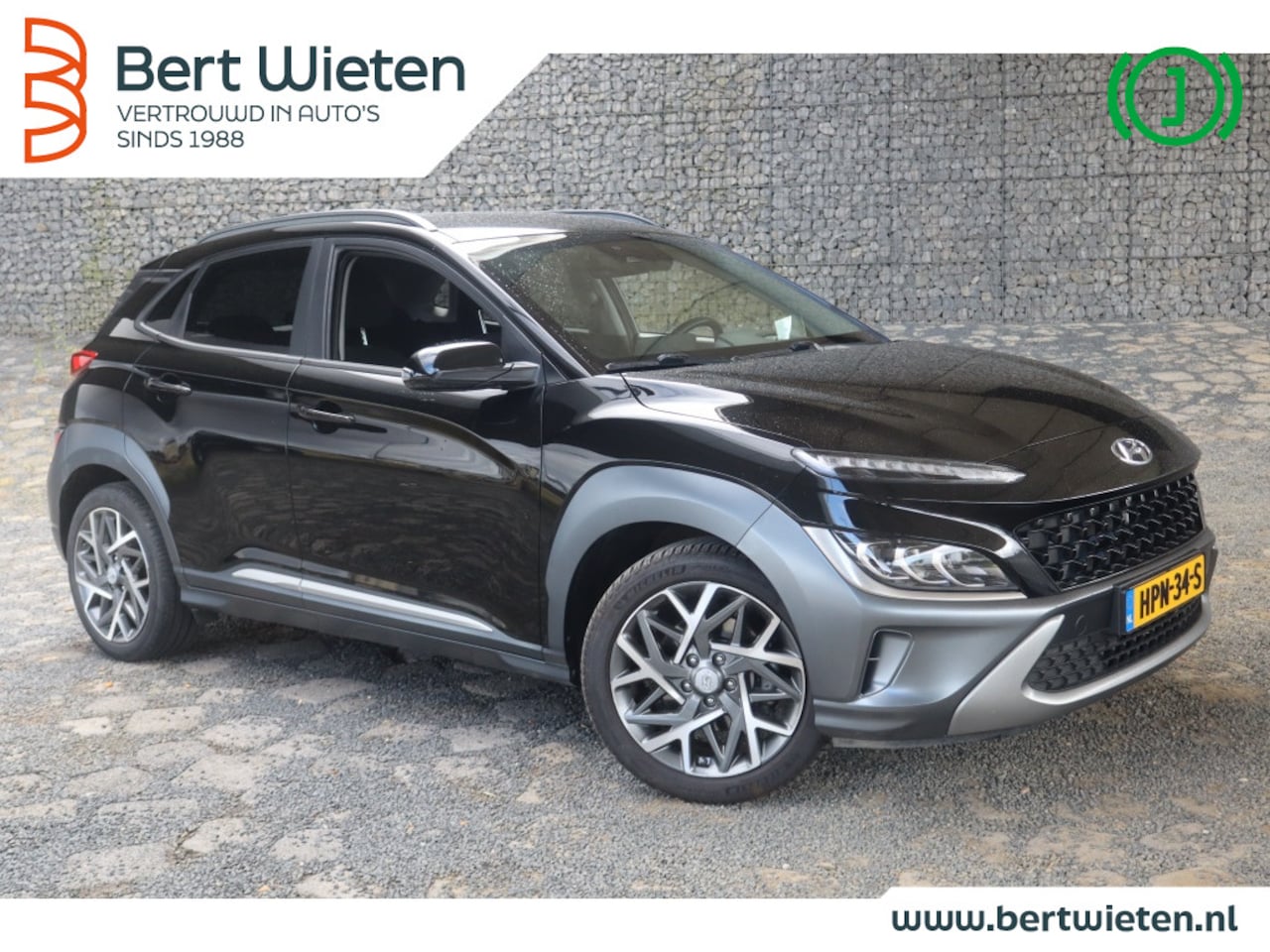 Hyundai Kona - 1.6 GDI HEV Fashion I Achteruitrijcamera I Head up display - AutoWereld.nl