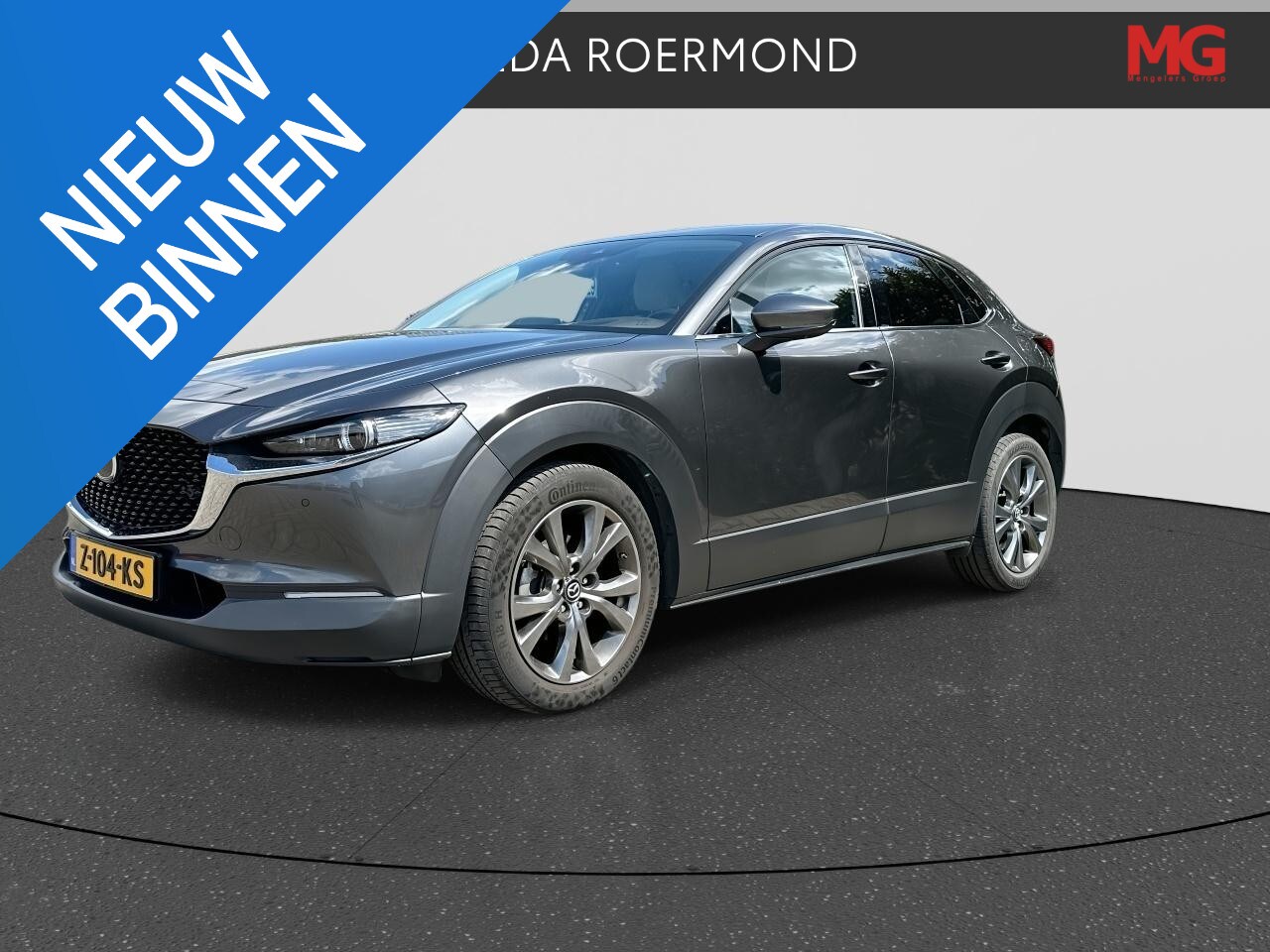 Mazda CX-30 - 2.0 e-SkyActiv-X M Hybrid Luxury / Afneembare Trekhaak / Lederen Bekleding / - AutoWereld.nl
