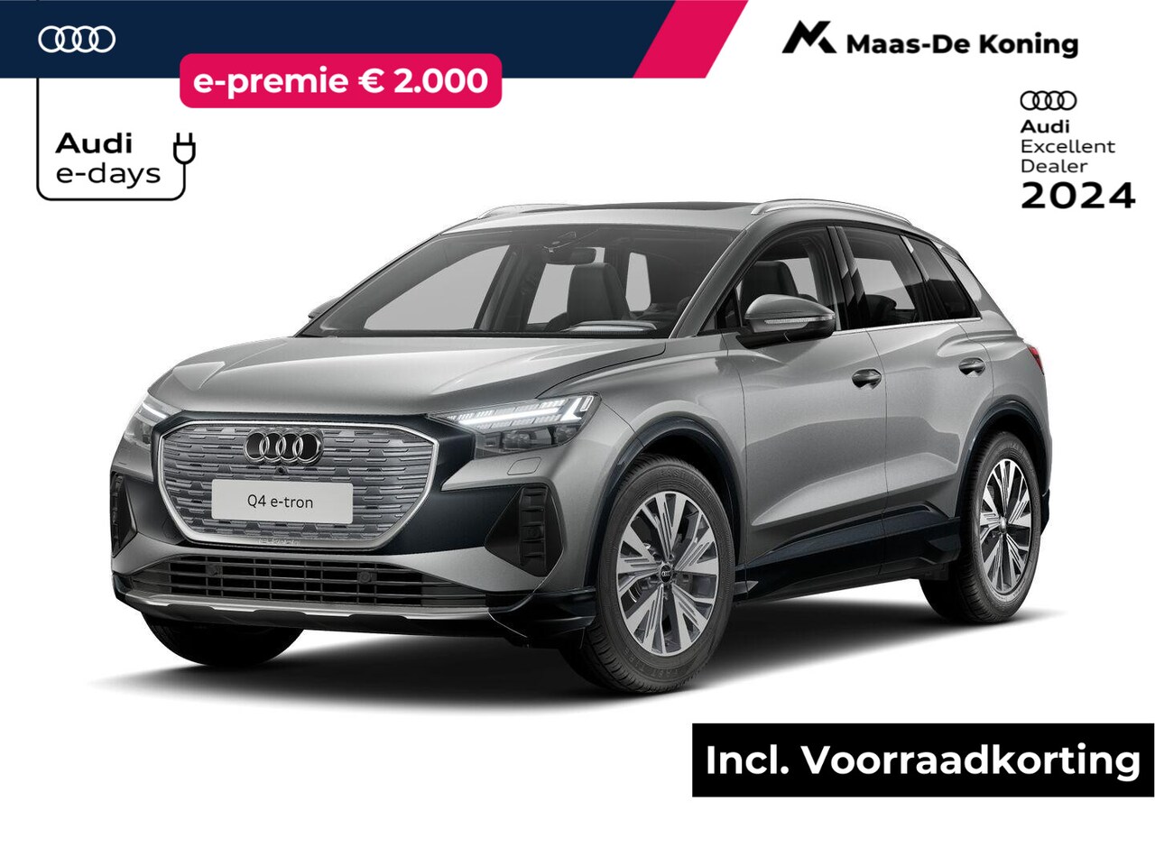 Audi Q4 e-tron - 45 quattro Advanced edition 82 kWh · Assist. pakket plus · Glazen panoramadak · Comfortpak - AutoWereld.nl