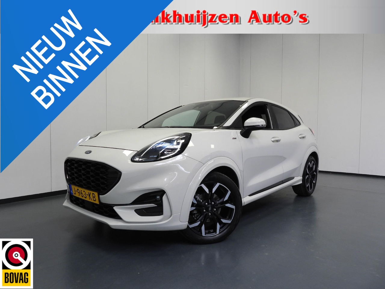 Ford Puma - 1.0 EcoBoost Hybrid ST-Line X NAVI/CLIMA/TREKHAAK/LED/18"LMV! - AutoWereld.nl