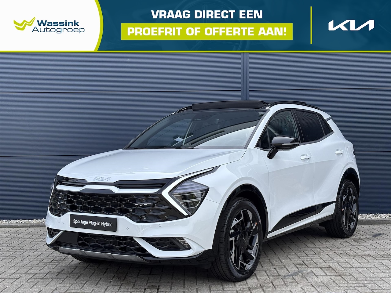 Kia Sportage - 1.6 T-GDi 245pk Plug-In Hybrid AT6 4WD GT-Line | Stoelverwarming Voor + Achter | Stuurverw - AutoWereld.nl