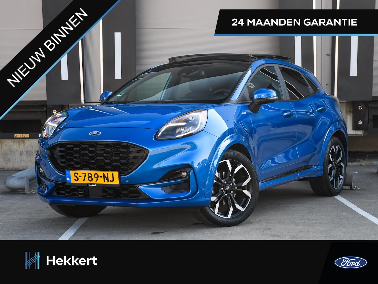 Ford Puma - ST-Line X First Edition 1.0 EcoBoost Hybrid 125pk SCHUIF-DAK | 18''LM | B&O | BLIS | WINTE - AutoWereld.nl