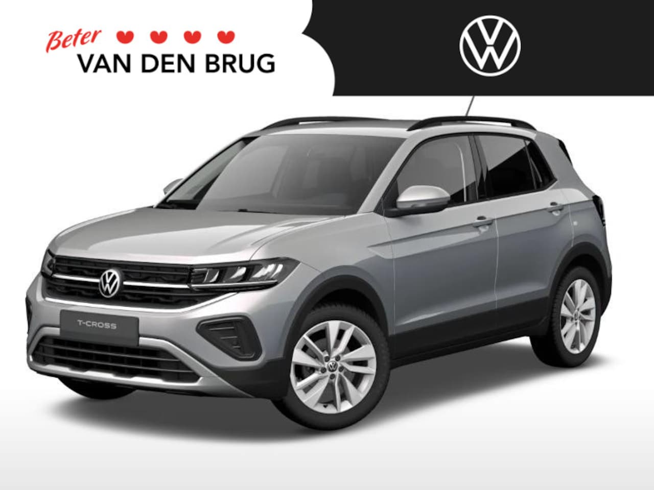 Volkswagen T-Cross - Life Edition 1.0 70 kW / 95 pk | Camera | Trekhaak | App-connect | - AutoWereld.nl