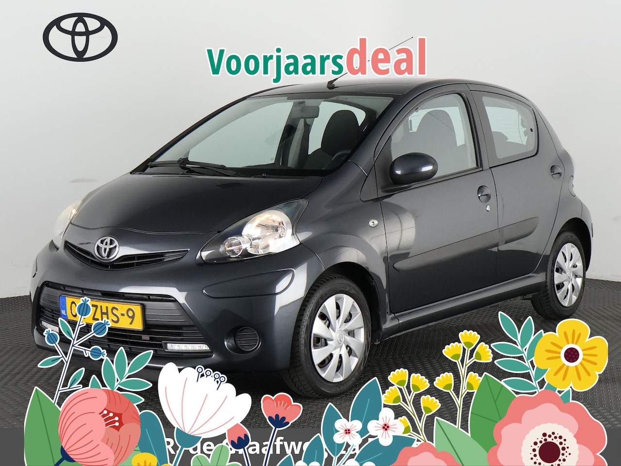 Toyota Aygo - 1.0 VVT-i Aspiration | SLECHTS 69.000 km! | Airco | Bluetooth | Elektrische ramen | - AutoWereld.nl