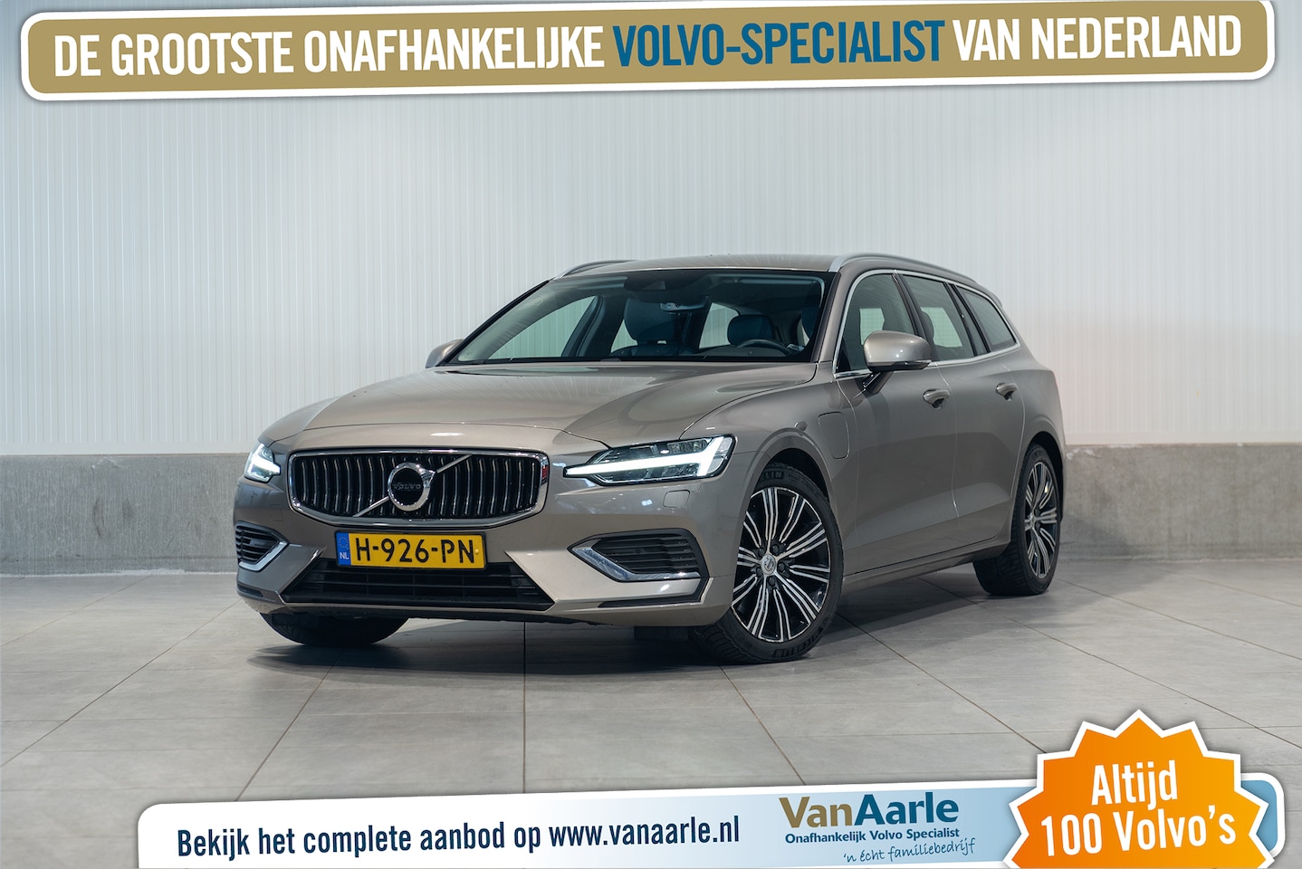 Volvo V60 - T6 Aut. Inscription ACC Leder Stoelverwarming 340pk - AutoWereld.nl