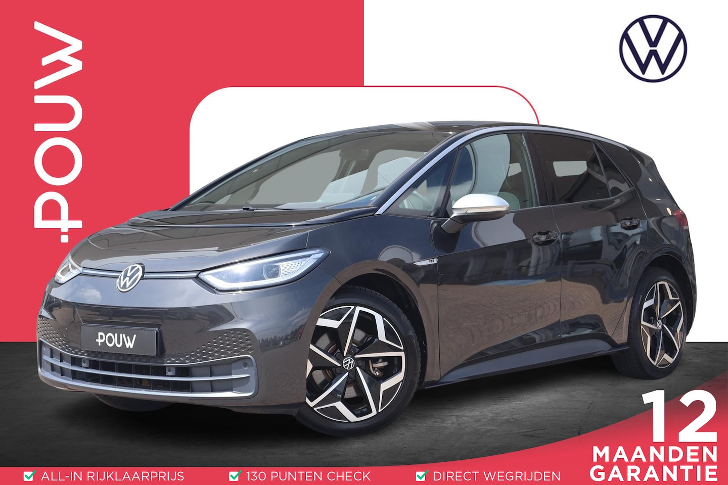 Volkswagen ID.3 - 204pk First Plus 58 kWh | SoH 92% | Navigatie | Camera | PDC | Android Auto/Apple Carplay - AutoWereld.nl