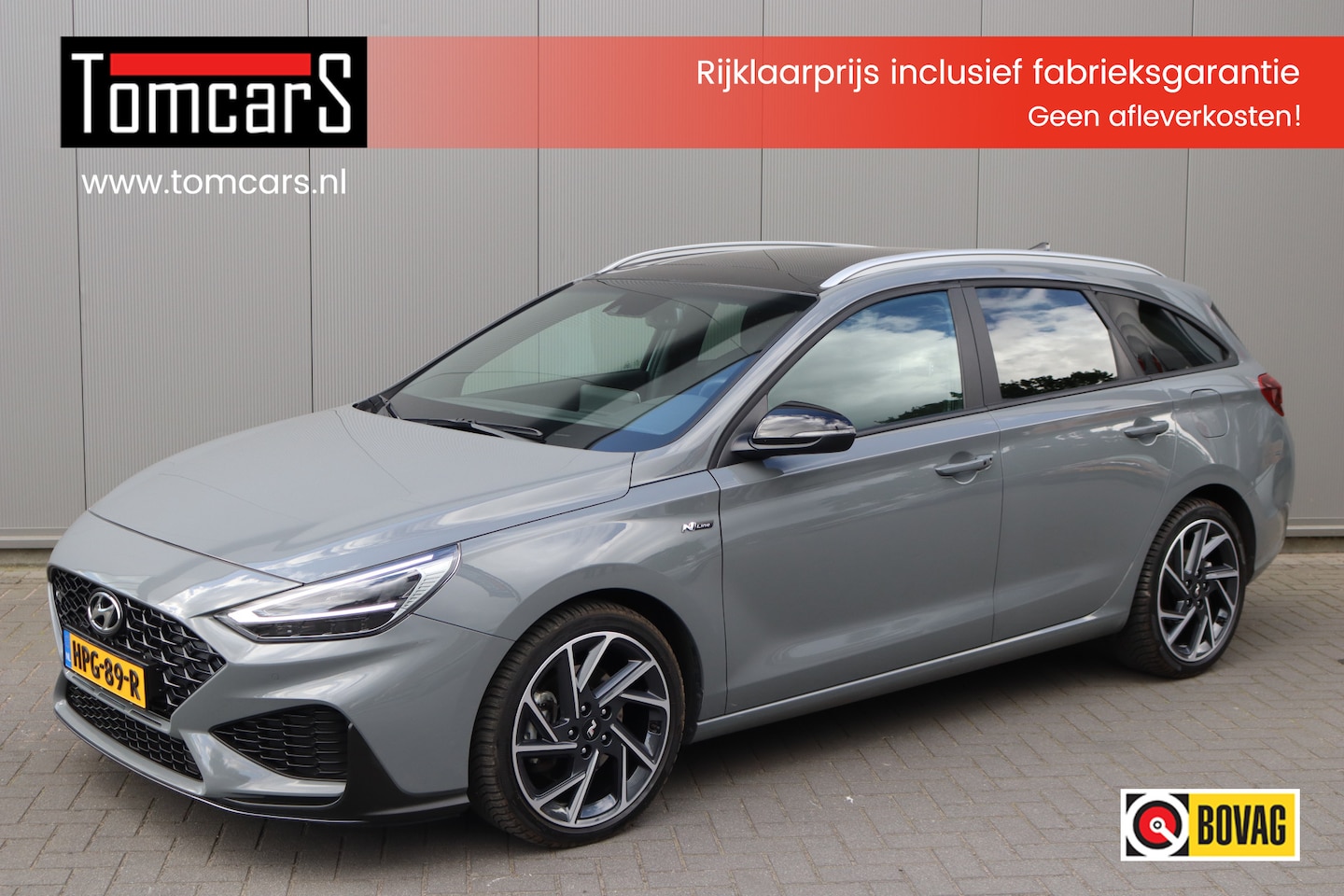 Hyundai i30 Wagon - 160PK T-GDi Hybrid Automaat N Line Navigatie/Open-Dak/Winter-Pack/Camera - AutoWereld.nl