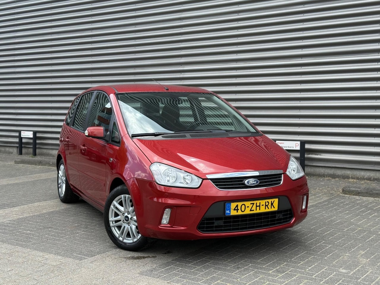 Ford C-Max - 1.6-16V Ghia (bj 2008) ECC|158000 KM|ZEER NETTE AUTO - AutoWereld.nl