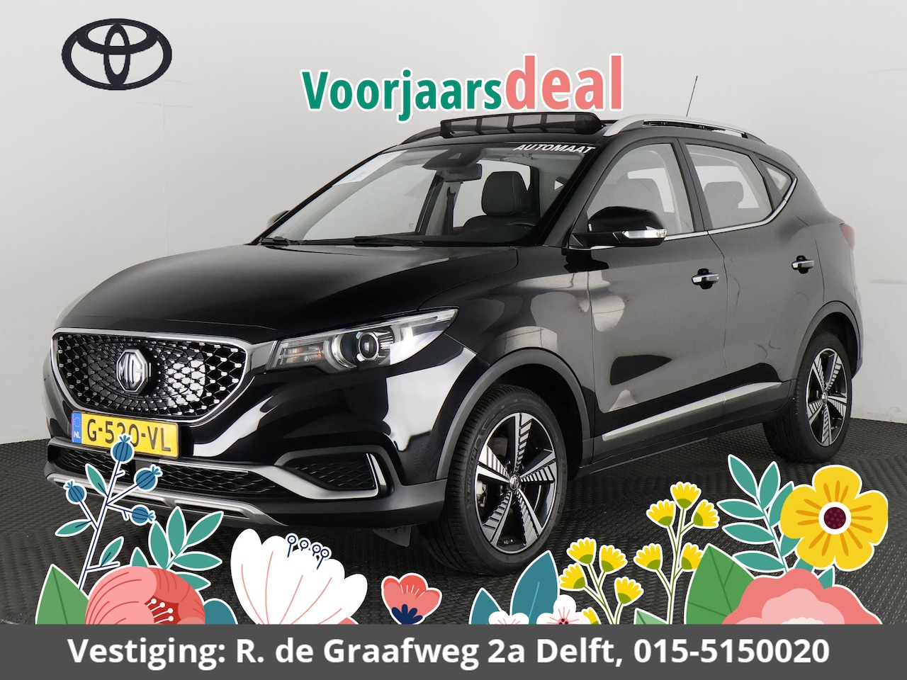 MG ZS - Luxury 45 kWh BIJNA 2020 | Leder | Schuif-/Kanteldak | - AutoWereld.nl